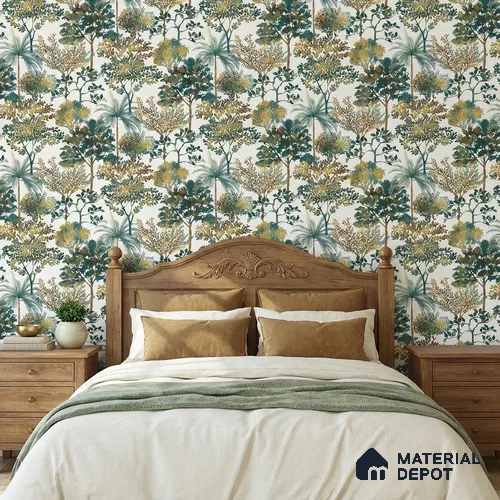 9007 | 10 Meter x 21 Inch  Tropical Look Wallpaper - 57 Sq. Ft. | Minimum 15% wastage during installation