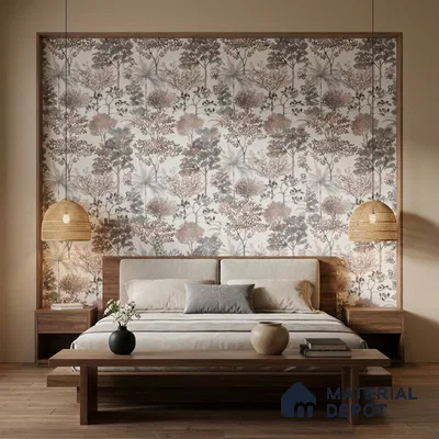 9011 | 10 Meter x 21 Inch  Tropical Look Wallpaper - 57 Sq. Ft. | Minimum 15% wastage during installation