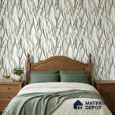9025 | 10 Meter x 21 Inch  Tropical Look Wallpaper - 57 Sq. Ft. | Minimum 15% wastage during installation