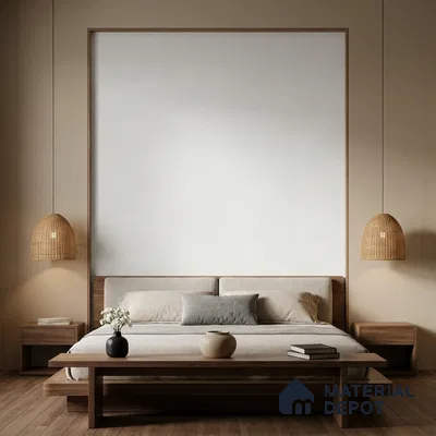 9021 | Soft White Plain Patterned Wallpaper - 10 Meter x 21 Inch, 57 Sq. Ft. (Min. 15% Wastage)