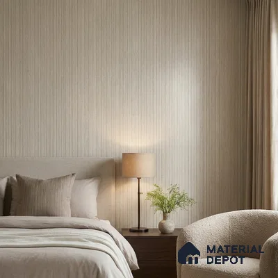9066 | 10 Meter x 21 Inch  Stripes Look Wallpaper - 57 Sq. Ft. | Minimum 15% wastage during installation