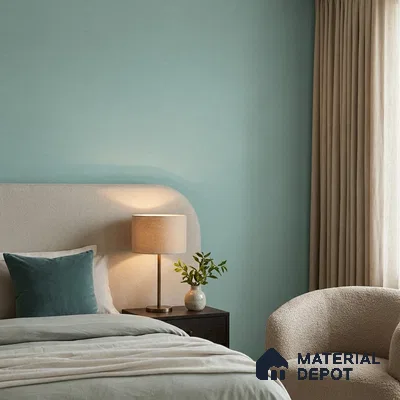9072 | Teal Mint Plain Solid Patterned Wallpaper - 10 Meter x 21 Inch, 57 Sq. Ft. (Min. 15% Wastage)