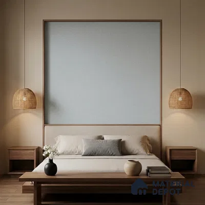 9041 | Pale Blue Plain Solid Patterned Wallpaper - 10 Meter x 21 Inch, 57 Sq. Ft. (Min. 15% Wastage)