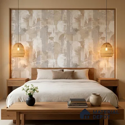 74033-1 | 5 Meter x 42 Inch 74033 Patterned Look Wallpaper - 57.41 Sq. Ft. | Minimum 15% wastage during installation