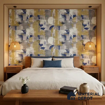74033-4 | 5 Meter x 42 Inch 74033 Patterned Look Wallpaper - 57.41 Sq. Ft. | Minimum 15% wastage during installation