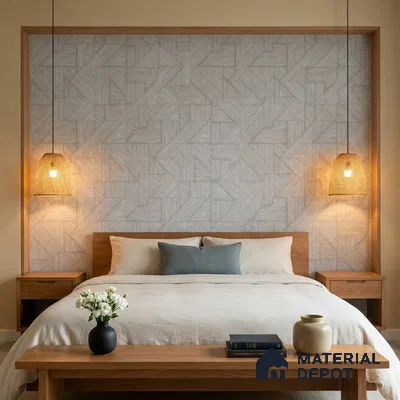 74035-1 | 5 Meter x 42 Inch 74035 Geometric Look Wallpaper - 57.41 Sq. Ft. | Minimum 15% wastage during installation