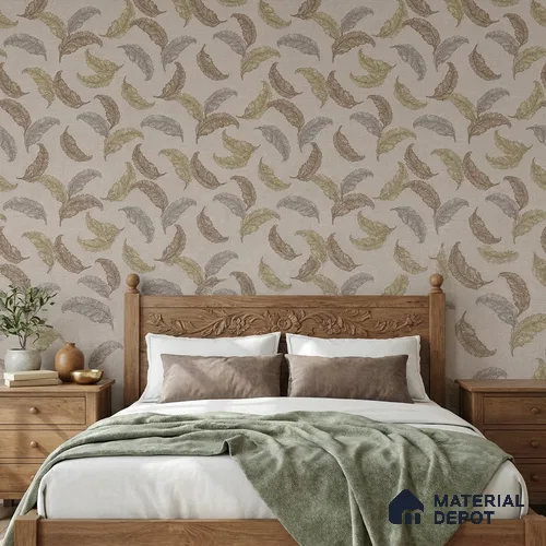 74042-4 | 5 Meter x 42 Inch 74042 Florals Look Wallpaper - 57.41 Sq. Ft. | Minimum 15% wastage during installation