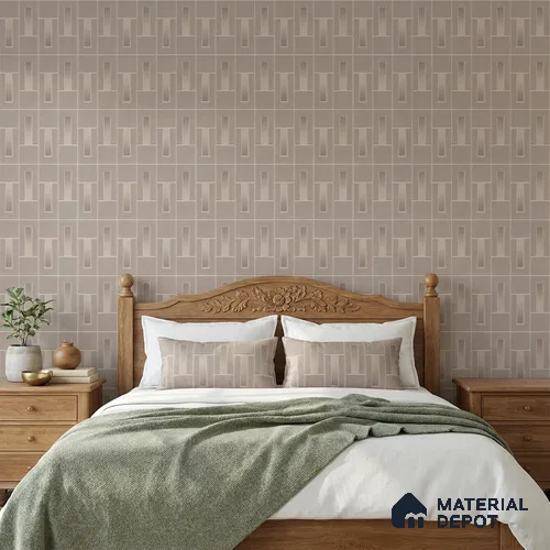 74040-4 | 5 Meter x 42 Inch 74040 Patterned Look Wallpaper - 57.41 Sq. Ft. | Minimum 15% wastage during installation