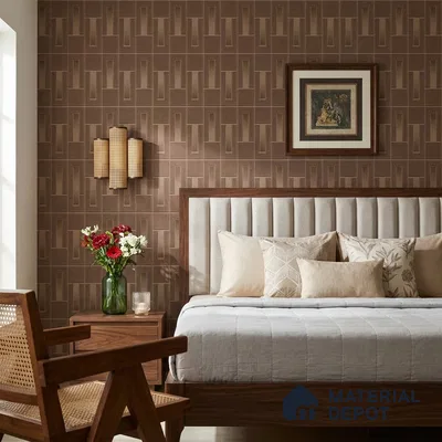 74040-5 | 5 Meter x 42 Inch 74040 Patterned Look Wallpaper - 57.41 Sq. Ft. | Minimum 15% wastage during installation