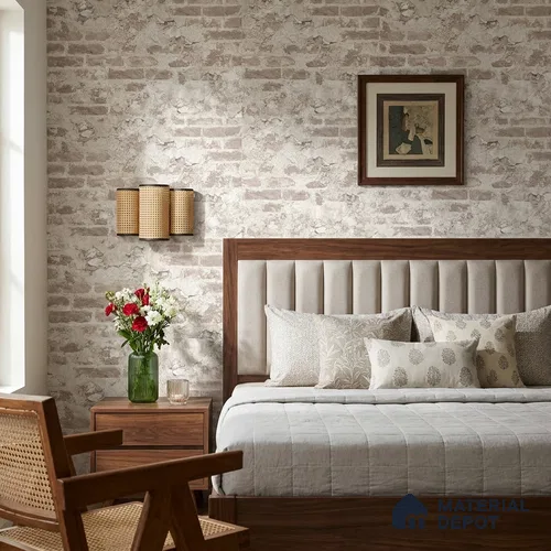 74045-2 | 5 Meter x 42 Inch 74045 Brick Look Wallpaper - 57.41 Sq. Ft. | Minimum 15% wastage during installation
