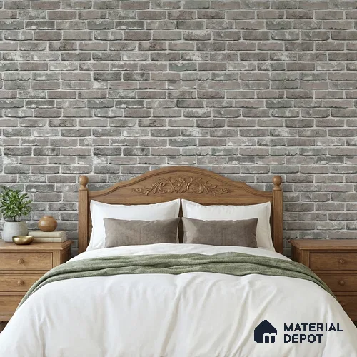 74046-2 | 5 Meter x 42 Inch 74046 Brick Look Wallpaper - 57.41 Sq. Ft. | Minimum 15% wastage during installation