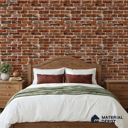 74046-3 | 5 Meter x 42 Inch 74046 Brick Look Wallpaper - 57.41 Sq. Ft. | Minimum 15% wastage during installation