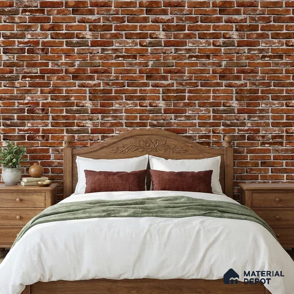 74046-3 | 5 Meter x 42 Inch 74046 Brick Look Wallpaper - 57.41 Sq. Ft. | Minimum 15% wastage during installation