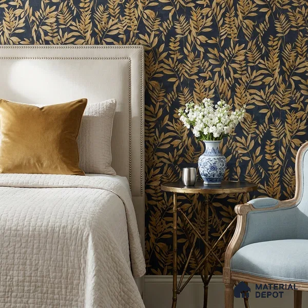 WK160-56 | 10 Meter x 21 Inches Florals Look Wallpaper - 57.37 Sq. Ft. | Minimum 15% wastage during installation
