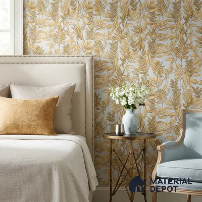 WK160-57 | 10 Meter x 21 Inches Florals Look Wallpaper - 57.37 Sq. Ft. | Minimum 15% wastage during installation
