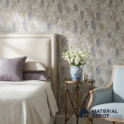 WK160-58 | 10 Meter x 21 Inches Florals Look Wallpaper - 57.37 Sq. Ft. | Minimum 15% wastage during installation