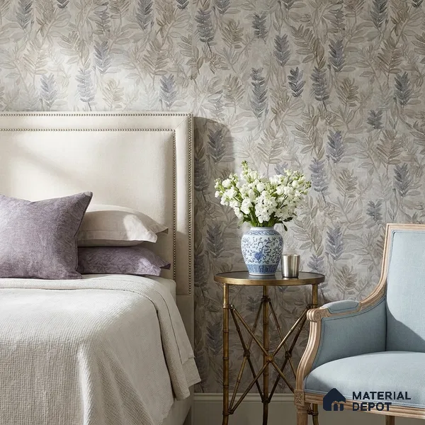 WK160-58 | 10 Meter x 21 Inches Florals Look Wallpaper - 57.37 Sq. Ft. | Minimum 15% wastage during installation