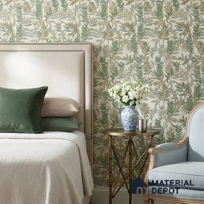 WK160-59 | 10 Meter x 21 Inches Florals Look Wallpaper - 57.37 Sq. Ft. | Minimum 15% wastage during installation