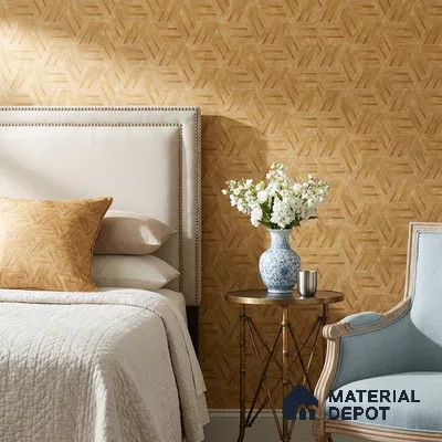 WK160-47 | 10 Meter x 21 Inches Geometric Look Wallpaper - 57.37 Sq. Ft. | Minimum 15% wastage during installation