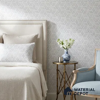 WK160-46 | 10 Meter x 21 Inches Patterned Look Wallpaper - 57.37 Sq. Ft. | Minimum 15% wastage during installation