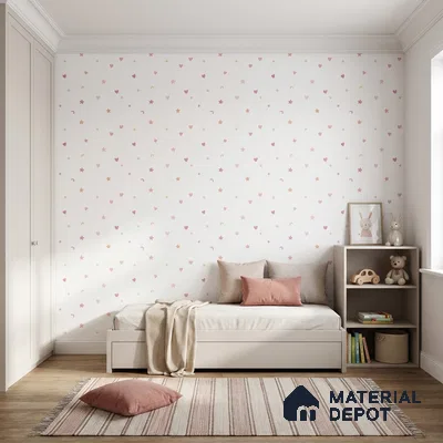 5192-1 | 4 Meter x 42 Inches Patterned Look Wallpaper - 45.94 Sq. Ft. | Minimum 15% wastage during installation