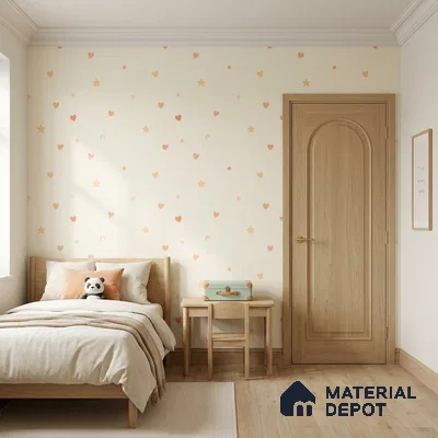 5192-2 | 4 Meter x 42 Inches Patterned Look Wallpaper - 45.94 Sq. Ft. | Minimum 15% wastage during installation