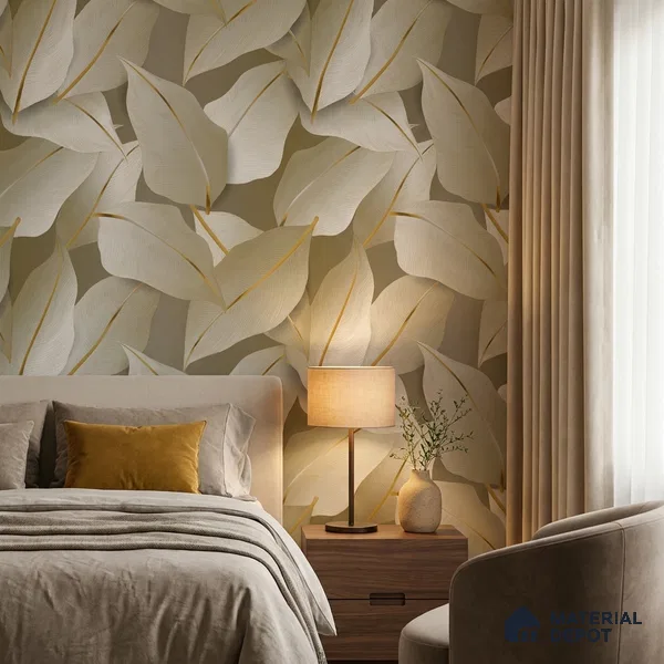 1133 | 10 Meter x 21 Inches Florals Look Wallpaper - 57.37 Sq. Ft. | Minimum 15% wastage during installation
