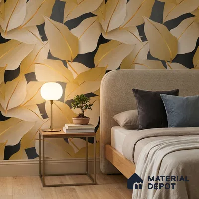1130 | 10 Meter x 21 Inches Florals Look Wallpaper - 57.37 Sq. Ft. | Minimum 15% wastage during installation
