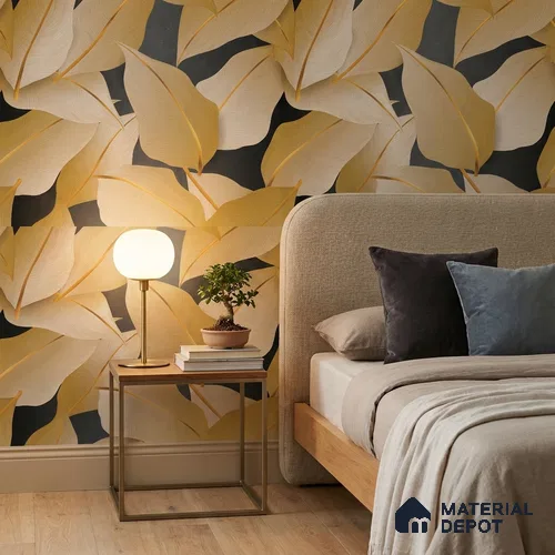 1130 | 10 Meter x 21 Inches Florals Look Wallpaper - 57.37 Sq. Ft. | Minimum 15% wastage during installation