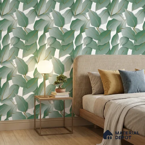 1132 | 10 Meter x 21 Inches Florals Look Wallpaper - 57.37 Sq. Ft. | Minimum 15% wastage during installation