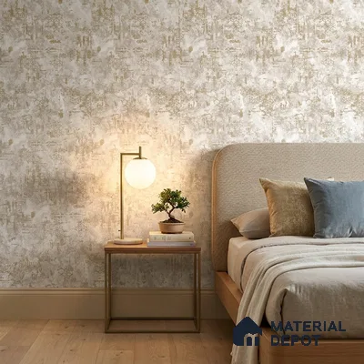 1135 | 10 Meter x 21 Inches Patterned Look Wallpaper - 57.37 Sq. Ft. | Minimum 15% wastage during installation