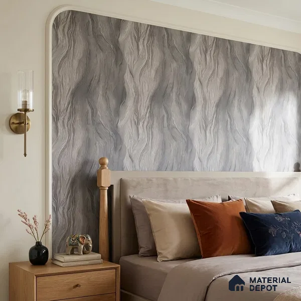 1125 | 10 Meter x 21 Inches Texture Look Wallpaper - 57.37 Sq. Ft. | Minimum 15% wastage during installation