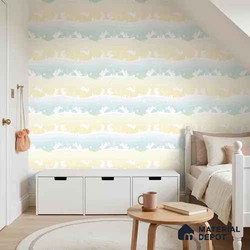 5174-1 | 4 Meter x 42 Inches Patterned Look Wallpaper - 45.94 Sq. Ft. | Minimum 15% wastage during installation