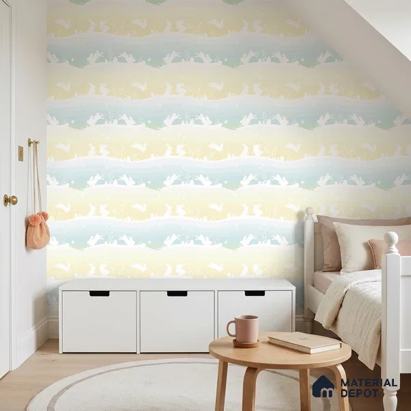 5174-1 | 4 Meter x 42 Inches Patterned Look Wallpaper - 45.94 Sq. Ft. | Minimum 15% wastage during installation