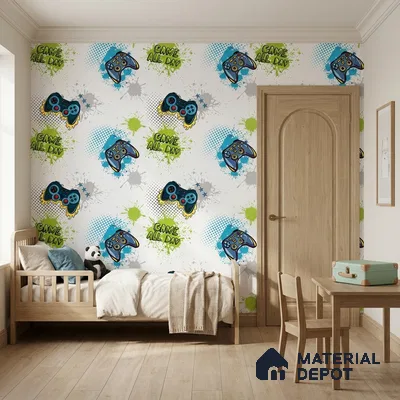 5160-1 | 4 Meter x 42 Inches Patterned Look Wallpaper - 45.94 Sq. Ft. | Minimum 15% wastage during installation
