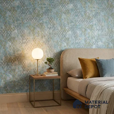 1150 | 10 Meter x 21 Inches Patterned Look Wallpaper - 57.37 Sq. Ft. | Minimum 15% wastage during installation