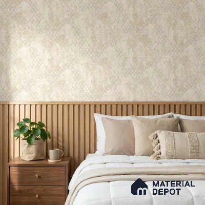 1151 | 10 Meter x 21 Inches Patterned Look Wallpaper - 57.37 Sq. Ft. | Minimum 15% wastage during installation