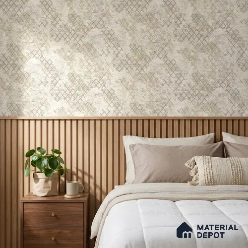 1152 | 10 Meter x 21 Inches Patterned Look Wallpaper - 57.37 Sq. Ft. | Minimum 15% wastage during installation