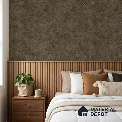 1153 | 10 Meter x 21 Inches Patterned Look Wallpaper - 57.37 Sq. Ft. | Minimum 15% wastage during installation