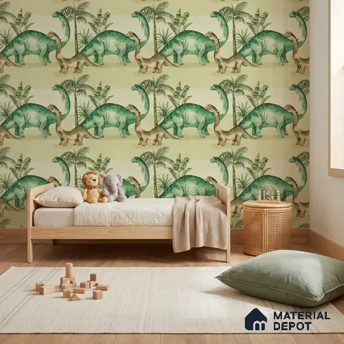 5173-1 | 4 Meter x 42 Inches Animal Print Look Wallpaper - 45.94 Sq. Ft. | Minimum 15% wastage during installation
