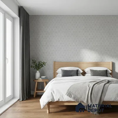 WK160-26 | 10 Meter x 21 Inches Geometric Look Wallpaper - 57.37 Sq. Ft. | Minimum 15% wastage during installation