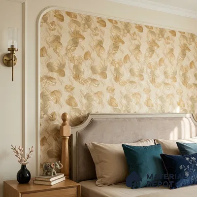 1107 | 10 Meter x 21 Inches Florals Look Wallpaper - 57.37 Sq. Ft. | Minimum 15% wastage during installation