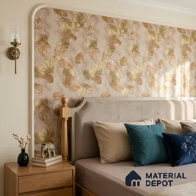 1108 | 10 Meter x 21 Inches Florals Look Wallpaper - 57.37 Sq. Ft. | Minimum 15% wastage during installation