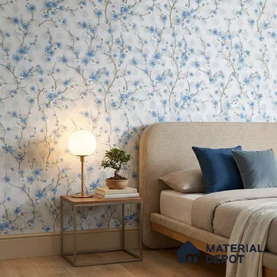 1121 | 10 Meter x 21 Inches Florals Look Wallpaper - 57.37 Sq. Ft. | Minimum 15% wastage during installation