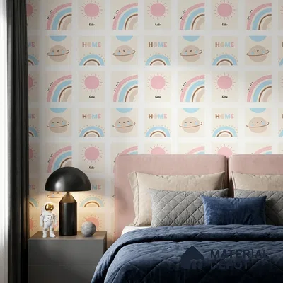 5195-1 | 4 Meter x 42 Inches Patterned Look Wallpaper - 45.94 Sq. Ft. | Minimum 15% wastage during installation