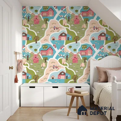 5169-2 | 4 Meter x 42 Inches Abstract Look Wallpaper - 45.94 Sq. Ft. | Minimum 15% wastage during installation