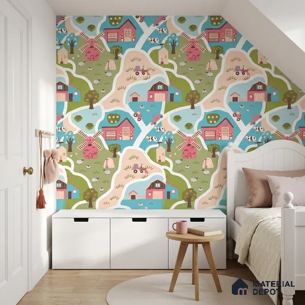 5169-2 | 4 Meter x 42 Inches Abstract Look Wallpaper - 45.94 Sq. Ft. | Minimum 15% wastage during installation