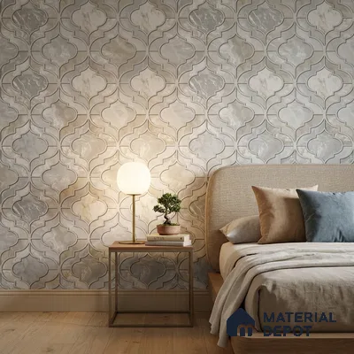 1115 | 10 Meter x 21 Inches Patterned Look Wallpaper - 57.37 Sq. Ft. | Minimum 15% wastage during installation