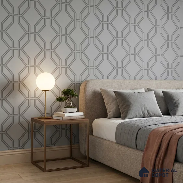 WK160-35 | 10 Meter x 21 Inches Patterned Look Wallpaper - 57.37 Sq. Ft. | Minimum 15% wastage during installation