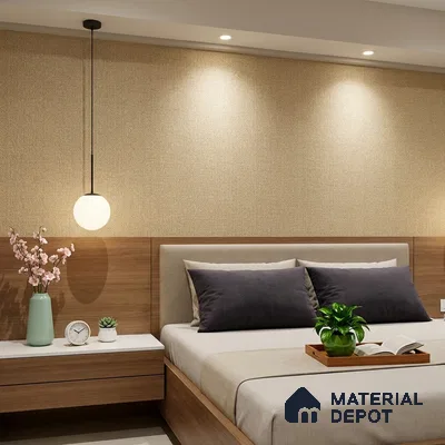 88673-4 | 5 Meter x 42 Inches Fabric Look Wallpaper - 57 Sq. Ft. | Minimum 10% wastage during installation